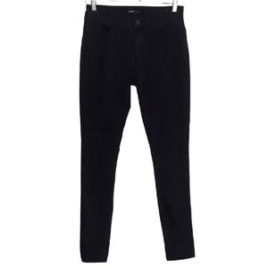 Bluenotes Women's 27 X 32 Black Stretch Curvy Jeggings Skinny Jeans